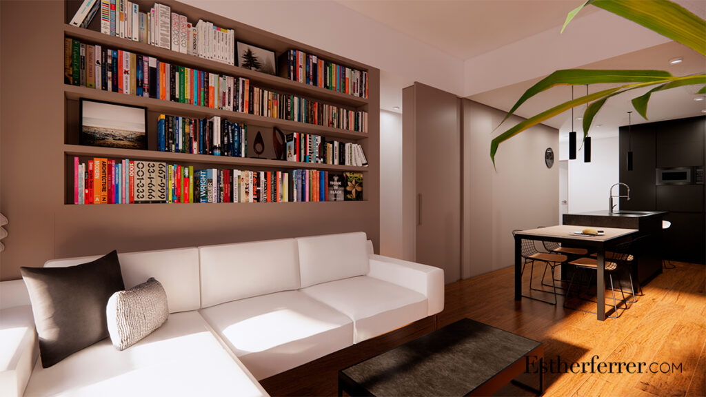 3 ideas para reformar tu casa tras el confinamiento: librería integrada